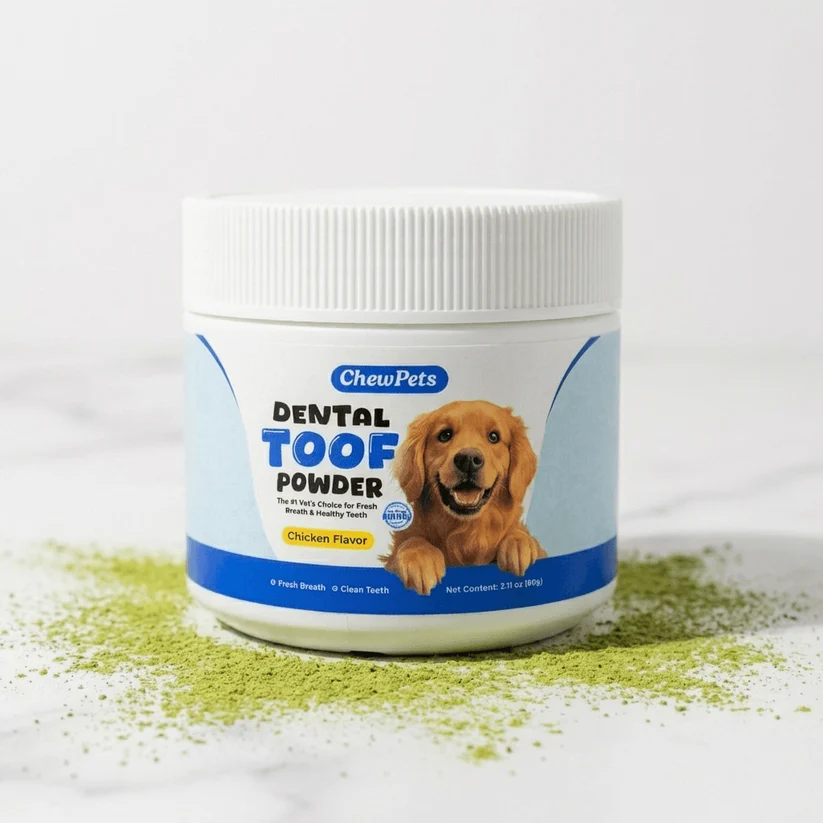 Dental Toof Powder by ChewPets — daily dental powder for dogs